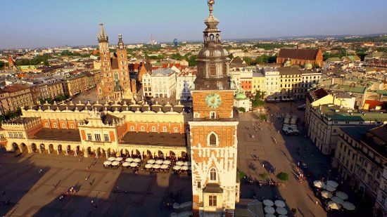 Place du marché principal de Cracovie