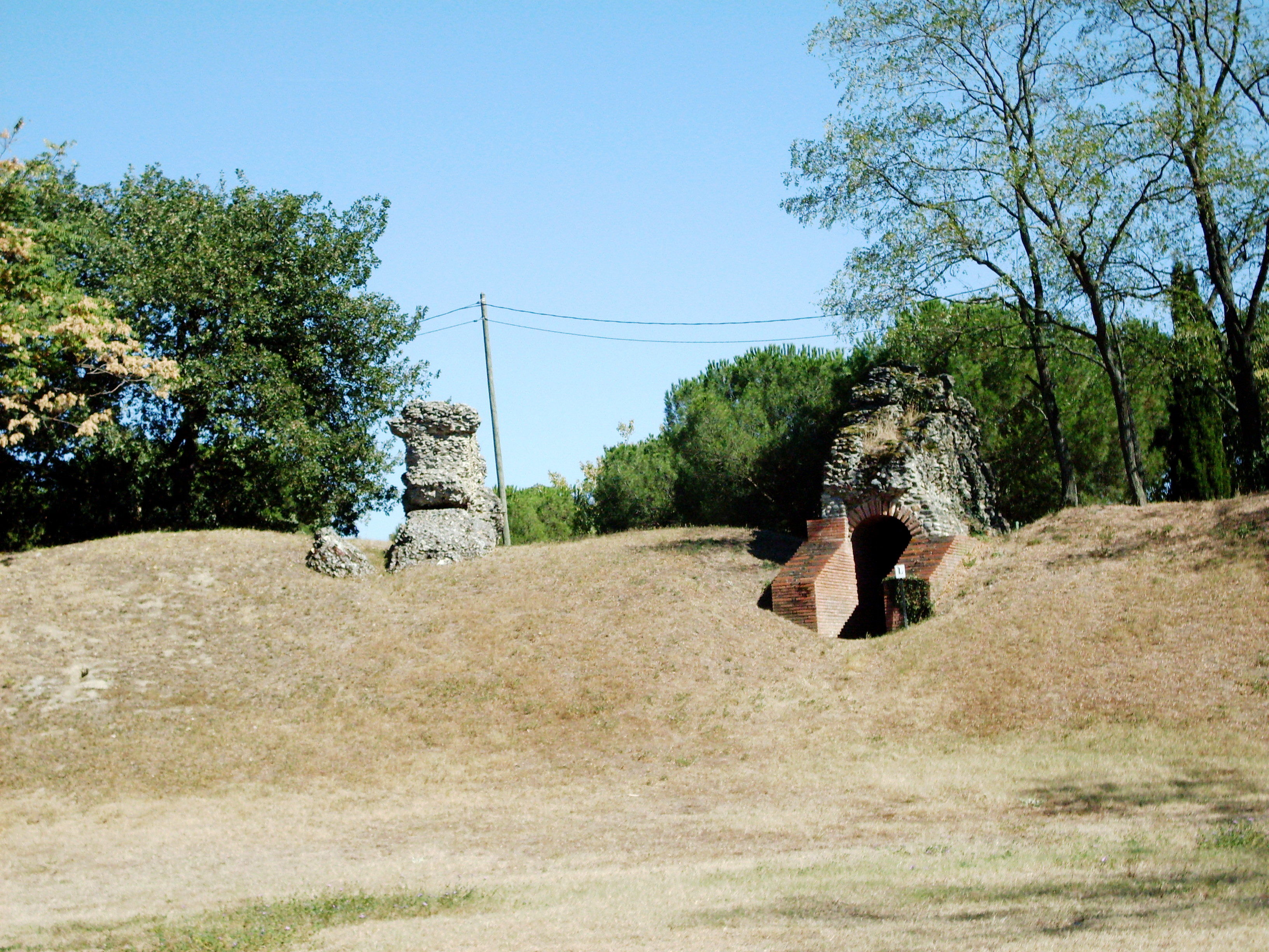 l'amphithéâtre romain de Purpan-Ancely