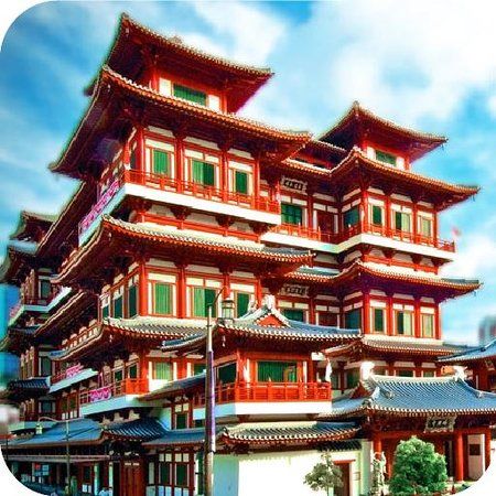 Temple et musée de la relique de la dent du Bouddha